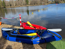 Load image into Gallery viewer, Hire a Pack Raft- MRS Microraft Large (with Spray deck and Internal Storage)