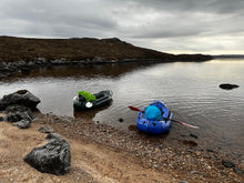 Load image into Gallery viewer, Hire a Pack Raft- MRS Microraft Large (with Spray deck and Internal Storage)