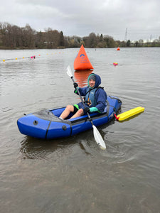 Hire a Pack Raft- MRS Microraft Large (with Spray deck and Internal Storage)