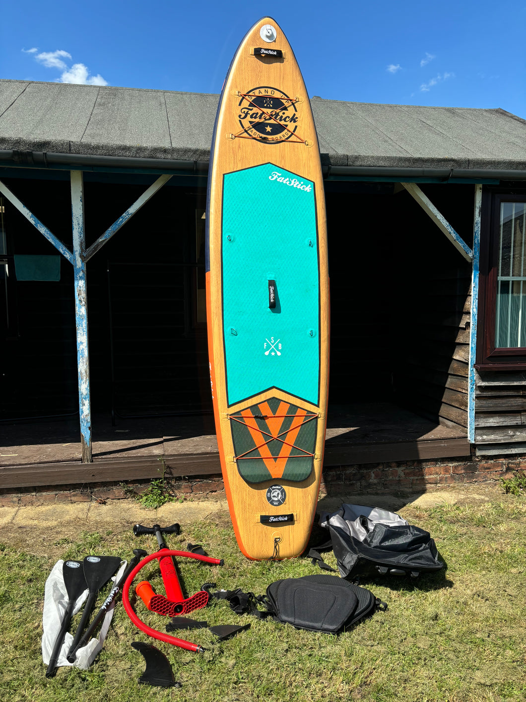 Ex Hire FatStick Wooden Menace 11’2 iSUP (FA023)