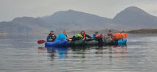 Load image into Gallery viewer, Hire a Pack Raft- MRS Microraft Large (with Spray deck and Internal Storage)