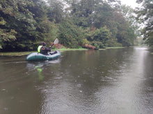 Load image into Gallery viewer, Hire a Pack Raft- MRS Microraft Large (with Spray deck and Internal Storage)