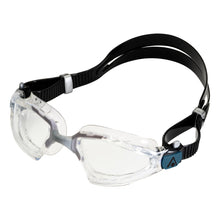 Load image into Gallery viewer, Aquasphere Kayenne PRO Goggles - Clear Lens - Transparent/Grey