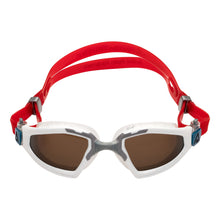 Load image into Gallery viewer, Aquasphere Kayenne PRO Goggles - Polarised Lens - White/Grey