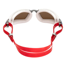 Load image into Gallery viewer, Aquasphere Kayenne PRO Goggles - Polarised Lens - White/Grey
