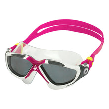 Load image into Gallery viewer, Aquasphere Vista Swim Mask - Smoke Lens - White/Raspberry