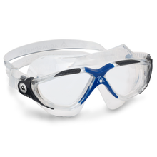 Load image into Gallery viewer, Aquasphere Vista Swim Mask -  Clear Lens - Blue/Grey