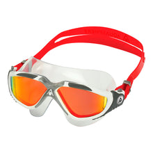 Load image into Gallery viewer, Aquasphere Vista Swim Mask -  Mirrored Lens - Red Titanium