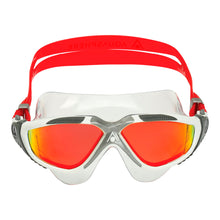 Load image into Gallery viewer, Aquasphere Vista Swim Mask -  Mirrored Lens - Red Titanium