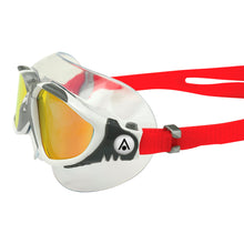 Load image into Gallery viewer, Aquasphere Vista Swim Mask -  Mirrored Lens - Red Titanium