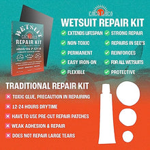 Load image into Gallery viewer, Coco Loco Wetsuit Repair Kit, Easy Iron On Patch For All Neoprene Wetsuits &amp; Drysuit Kit (10x30cm)