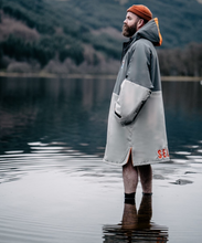 Load image into Gallery viewer, Grey Selkie Recycled Changing Robe