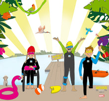 Load image into Gallery viewer, Superhero Tri - Wetsuit Hire - Tri Wetsuit Hire