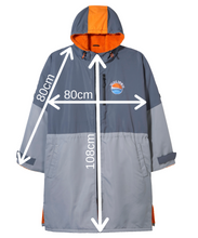 Load image into Gallery viewer, Grey Selkie Recycled Changing Robe